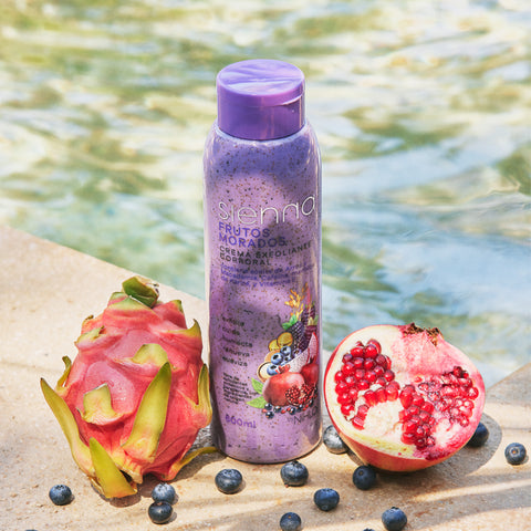 Crema Exfoliante de Frutos Morados 600 gr